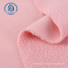 Fournisseurs de Chine 60% Coton 40% Tissu en toison polaire en polyester pour le sweat à capuche